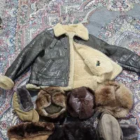 کاپشن بوفالو و کلاه روسی اورجینال|لباس|تهران, خاک سفید|دیوار