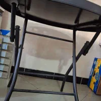 میز تاشو صفحه گرد