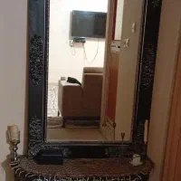 آینه قدی کاملا سالم وتمیز