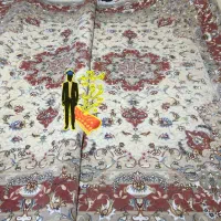 فرش جفت۶متر علیا گلدانی۳۰رج آذرشهر(اقساط بدون بهره