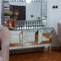 ست آیینه کنسول و میز تی وی