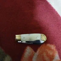 چاقو بادامی دسته استخوان