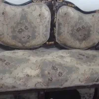 یک دست مبل ۹ نفره همراه عسلی