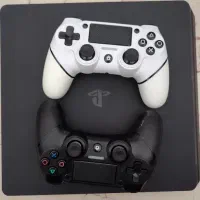 ps4 slim 1 gig دو دسته به همراه بازی FC 26 و...