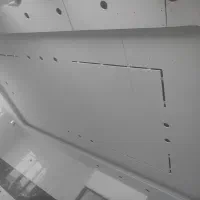 کناف تایل دامپا کابینت کاغذ دیواری رنگ آمیزی
