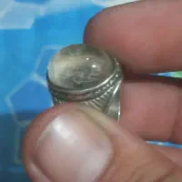 انگشتر نقره درّ نجف و انگشتر نقره با نگین عقیق|جواهرات|برازجان, |دیوار