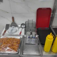 وسایل فست فود و اجاق کوچیک