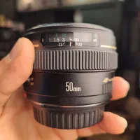 Canon 50mm f1.4 لنز فیکس کنون