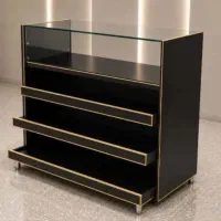طلا مشکی میزپیشخوان استندمیوه چیپسوپفک ذغال پانچی