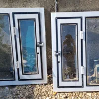 ۳عدد پنجره آلومینیوم در حدد نو و سالم