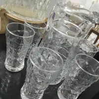 یک دست پارچ لیوان شیک نو اصلا استفاده نشده