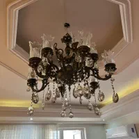 خرید و فروش لوستر برنز و اینه شمعدان کنسول برنز