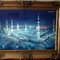 تابلو چراغ دار بسیار زیبا|تابلو، نقاشی، عکس|قم, هفت تیر|دیوار