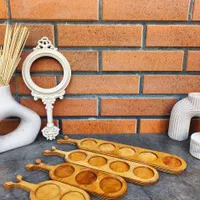 سینی بیضی شات چند خانه|ظروف سرو و پذیرایی|بانه, |دیوار