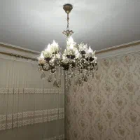 لوستر برنز 8شاخه(16لامپ)