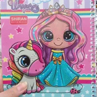 دفتر سیمی جلد تلقی همراه با هدیه