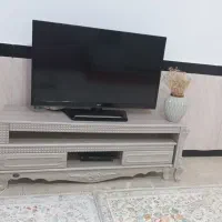 میز تلویزیون  ام دی اف هایگلاس شرکتی درحدنو|میز تلویزیون|قروه, |دیوار