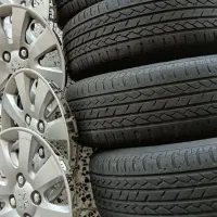 چهار لاستیک با رینگ