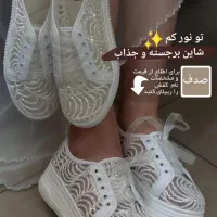 کیف کفش مجلسی زنانه لژدار و کتونی  شال عروس