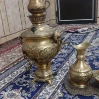 منقل و سماور برنجی|کلکسیون اشیاء عتیقه|شوشتر, |دیوار