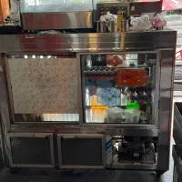 دوتا یخچال ویترینی و منقل۲متری گازی|کافی‌شاپ و رستوران|آمل, |دیوار