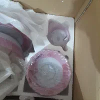 اوپال۶نفرگل صورتی|ظروف سرو و پذیرایی|دزفول, |دیوار