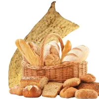 کارگر ساده برای پخت نان محلی