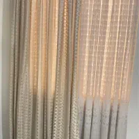 کتیبه پرده قرمز/ پرده و والان نسکافه ای