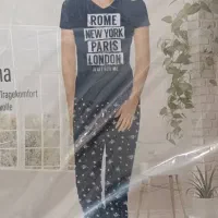 ست تاپ و شورتک و تیشرت شلوار وارداتی