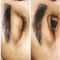 مدل لیفت و لمینت ابرو و مژه فقط هزینه مواد|خدمات آرایشگری و زیبایی|رشت, دیلمان|دیوار