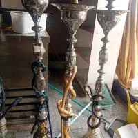 قلیان ۱۱ عدد لاکچری قلم کاری