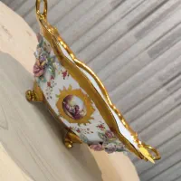 ظروف گل برجسته دکوری تزیینی چینی|صنایع دستی و سایر لوازم تزئینی|اصفهان, شیخ اشراق|دیوار