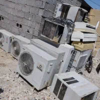 خرید فروش کولر سوخته پنجره دوتیکه سوخته