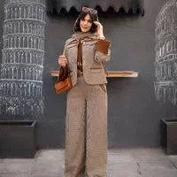 کت وشلوار زنانه پیچازی ۷۵۰