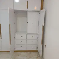 کابینت کمد دیواری هایگلاس مات تی وی وال کافه بار|مصالح و تجهیزات ساختمان|نسیم‌شهر, |دیوار