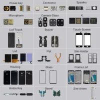 فروشنده قطعات موبایل