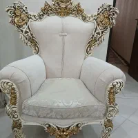 مبل استیل سلطنتی در حد نو|مبلمان خانگی و میز عسلی|اسلامشهر, زرافشان|دیوار
