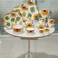 سرویس ده پارچه  سرامیکی|ظروف سرو و پذیرایی|ورامین, ورامین|دیوار