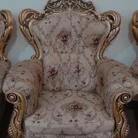 مبل سلطنتی 9نفره|مبلمان خانگی و میز عسلی|دورود, |دیوار