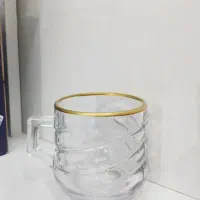 استکان چای خوری لب طلایی