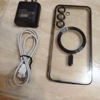 سلام..شارژر سامسونگ و قاب s24 سالم و تمیز