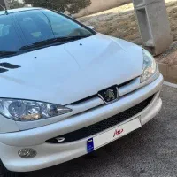 پژو 206 SD. V8 سفارشی مدل۹۰ سفیدتمیز|خودرو سواری و وانت|شیراز, قالیشویی|دیوار