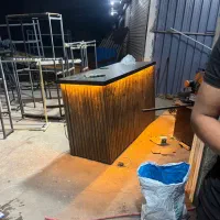 میز با لاین نوری