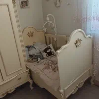 سیسمونی تخت کمد نوزاد|تخت و سرویس خواب|تهران, شهرک ولیعصر جنوبی|دیوار