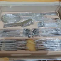 سرویس قاشق و چنگال نو استیل برند mgs المان|ظروف سرو و پذیرایی|تهران, مجیدیه|دیوار