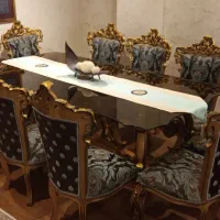 مبل ۷ نفره و ناهار خوری ۱۰ نفره|مبلمان خانگی و میز عسلی|رشت, نیکمرام|دیوار