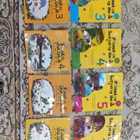 کتاب و فلش‌کارت زبان جالی ۳ و ۴ و ۵ و۶سالم