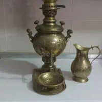 سماور طلایی دکوری