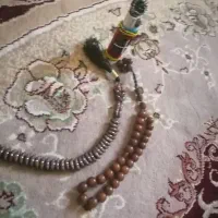 دوعدد تسبیح هسته خرما و یک جا فندکی منجوق کاری|جواهرات|گرگان, |دیوار