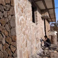 مالن، سنگ لاشه نما، جدول، بلو چینی، آجر نما|خدمات پیشه و مهارت|عسلویه, |دیوار